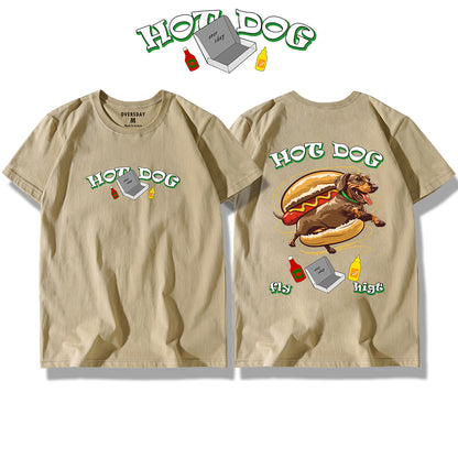 Flying Hot Dog / Classic Tee