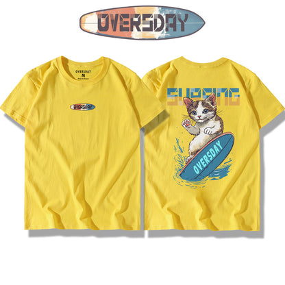 Surfing Cool Cat / Classic Tee