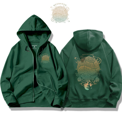 Fantasy Brain / Zip Up Hoodie