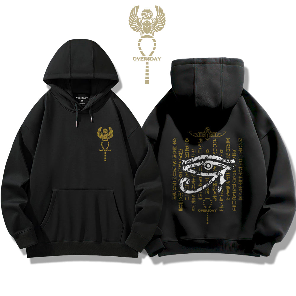 Eye of Horus Hoodie OVDD 7003 Black XS