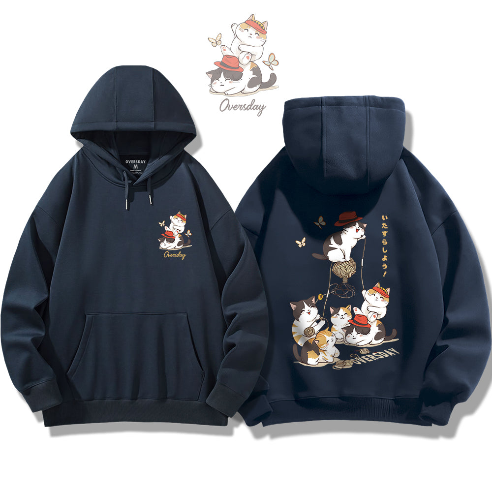 Mischievous Cats / Hoodie