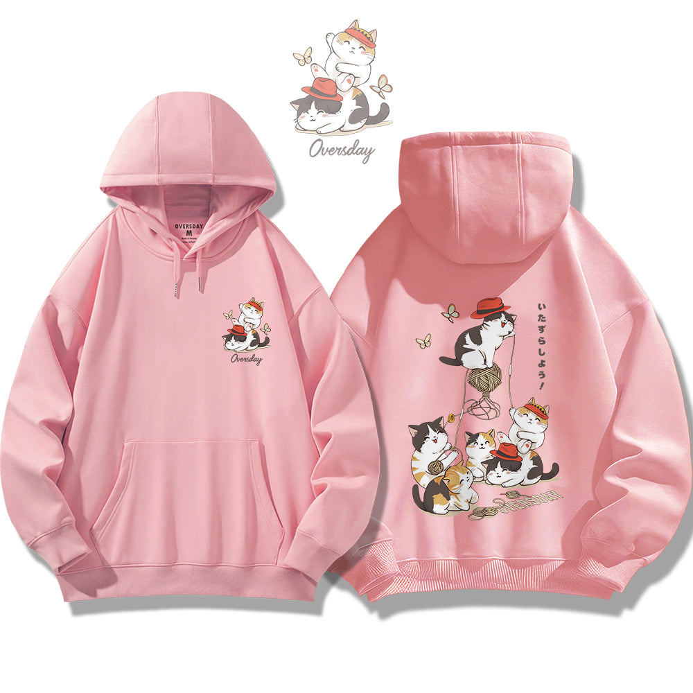 Mischievous Cats / Hoodie