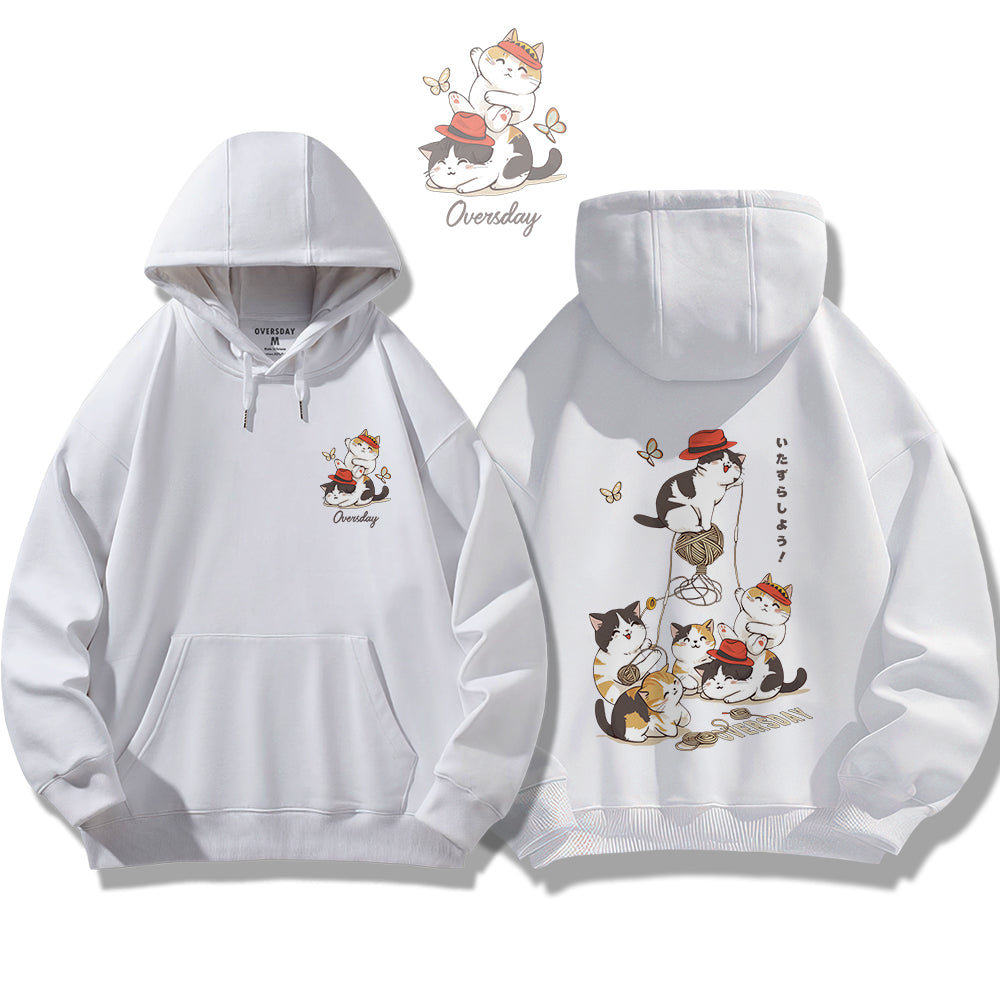 Mischievous Cats / Hoodie