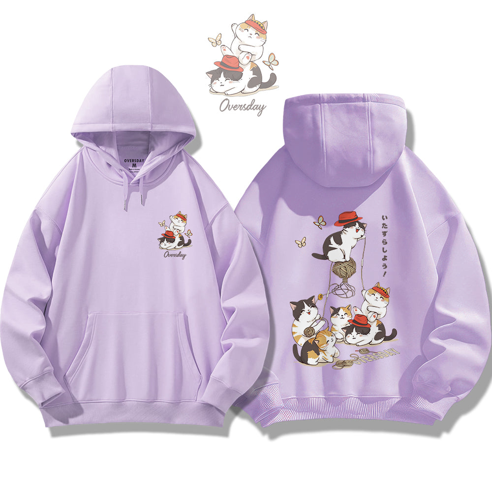 Mischievous Cats / Hoodie