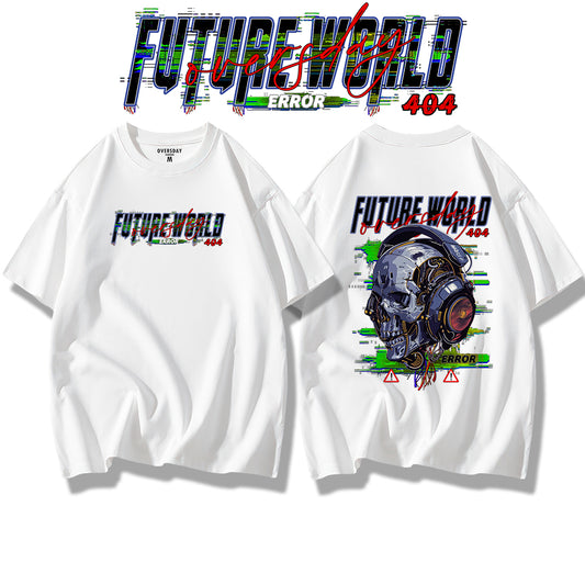 Tech Apocalypse Skull / Loose Tee