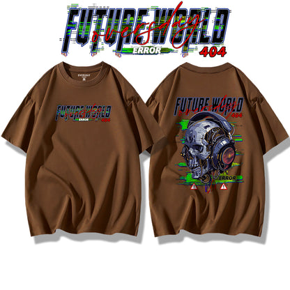 Tech Apocalypse Skull / Loose Tee