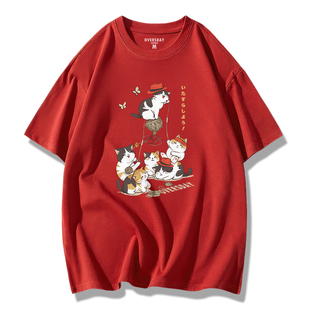 Mischievous Cats / Loose Tee