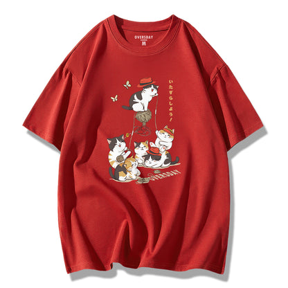 Mischievous Cats / Loose Tee