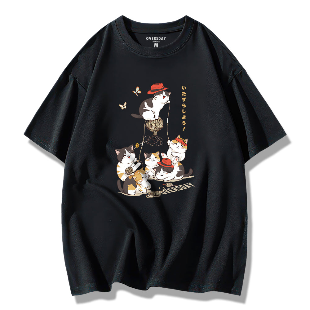 Mischievous Cats / Loose Tee