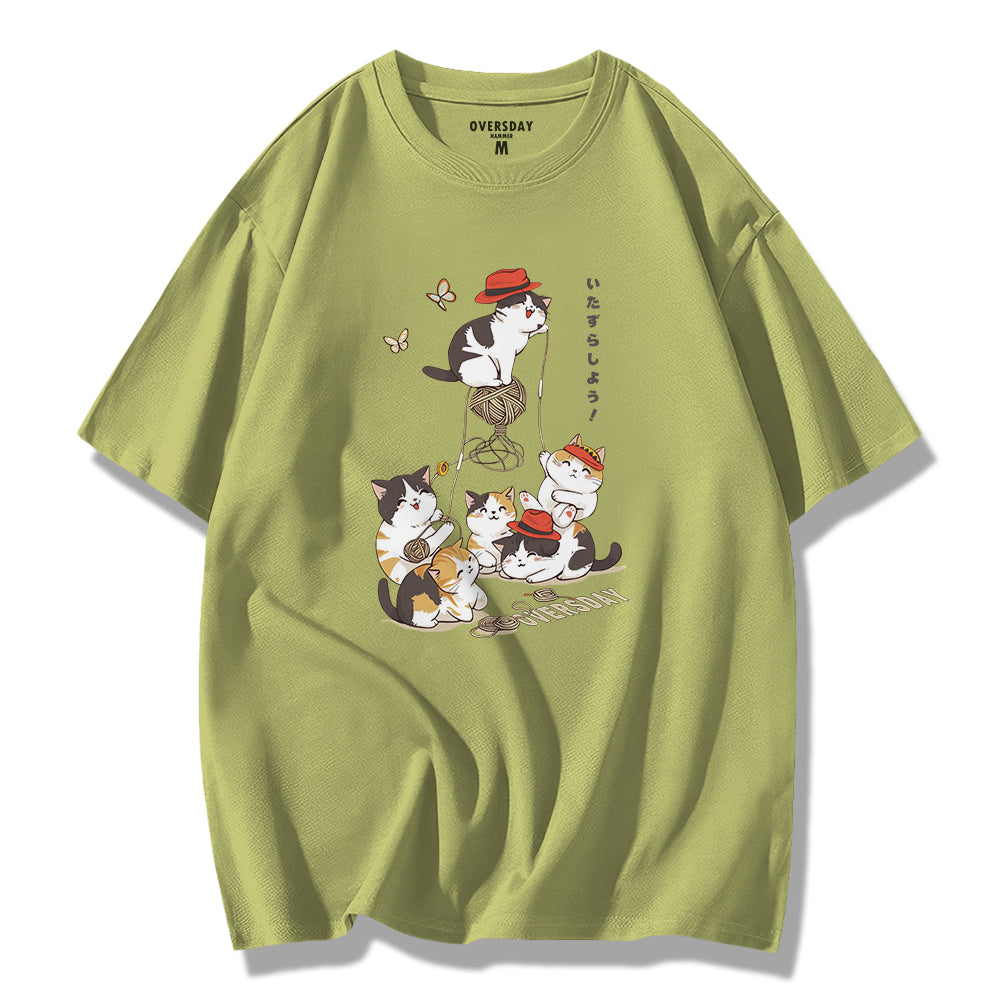 Mischievous Cats / Loose Tee