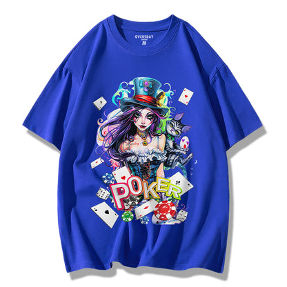 Poker Fantasy Girl / Loose Tee