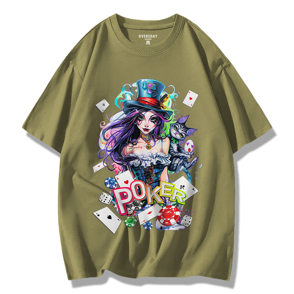 Poker Fantasy Girl / Loose Tee