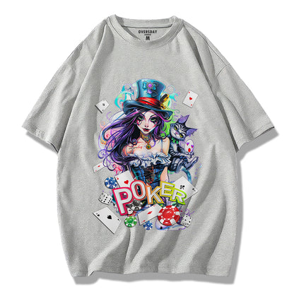 Poker Fantasy Girl / Loose Tee