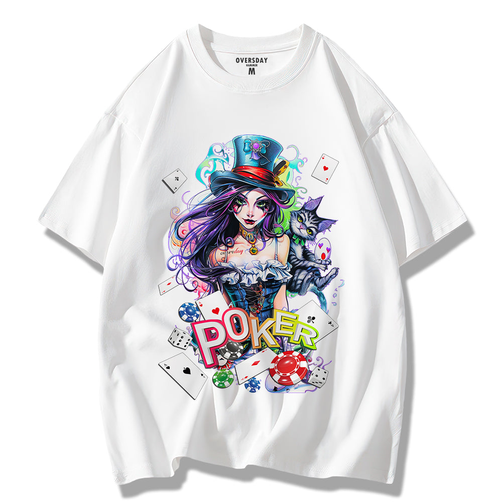 Poker Fantasy Girl / Loose Tee