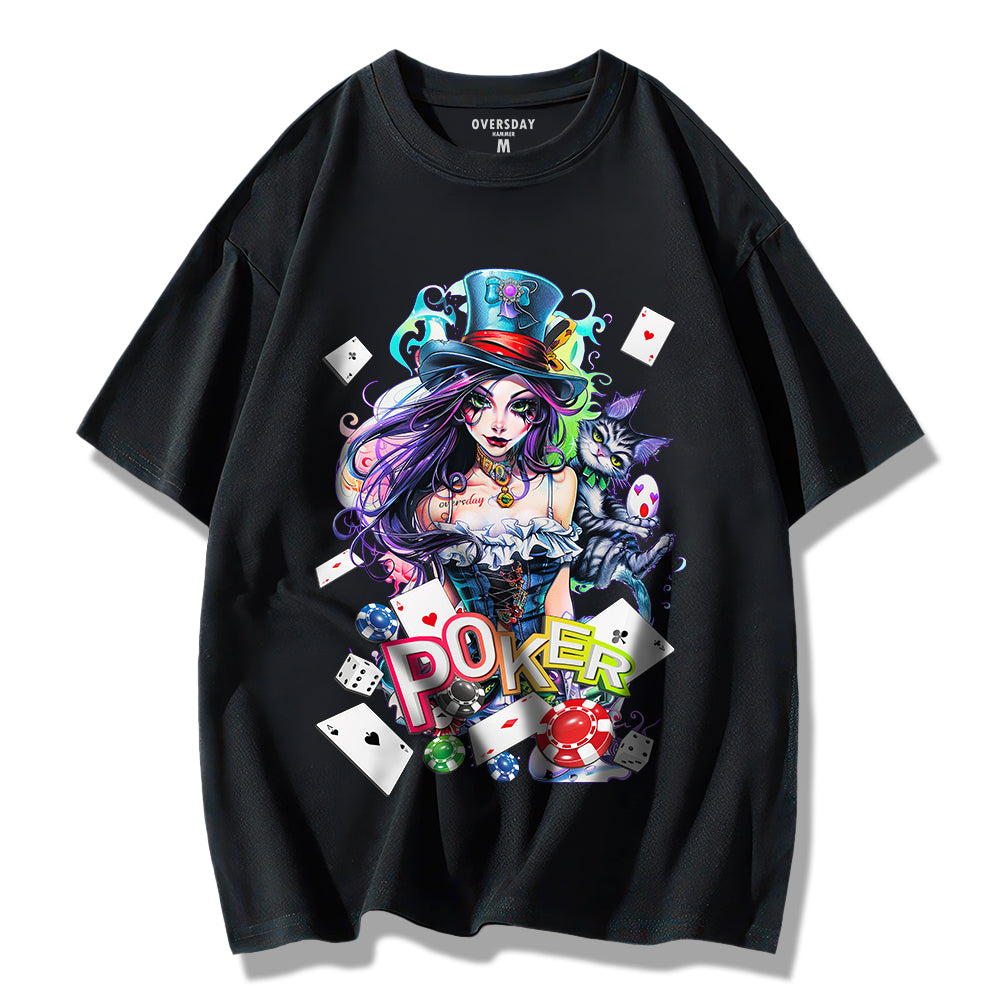 Poker Fantasy Girl / Loose Tee