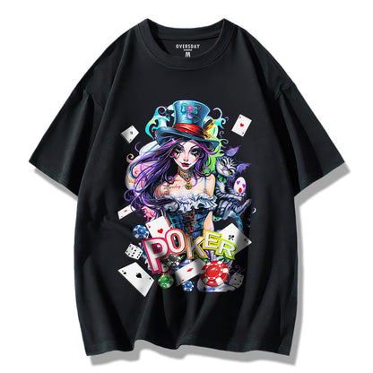 Poker Fantasy Girl / Loose Tee