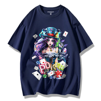 Poker Fantasy Girl / Loose Tee