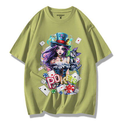 Poker Fantasy Girl / Loose Tee