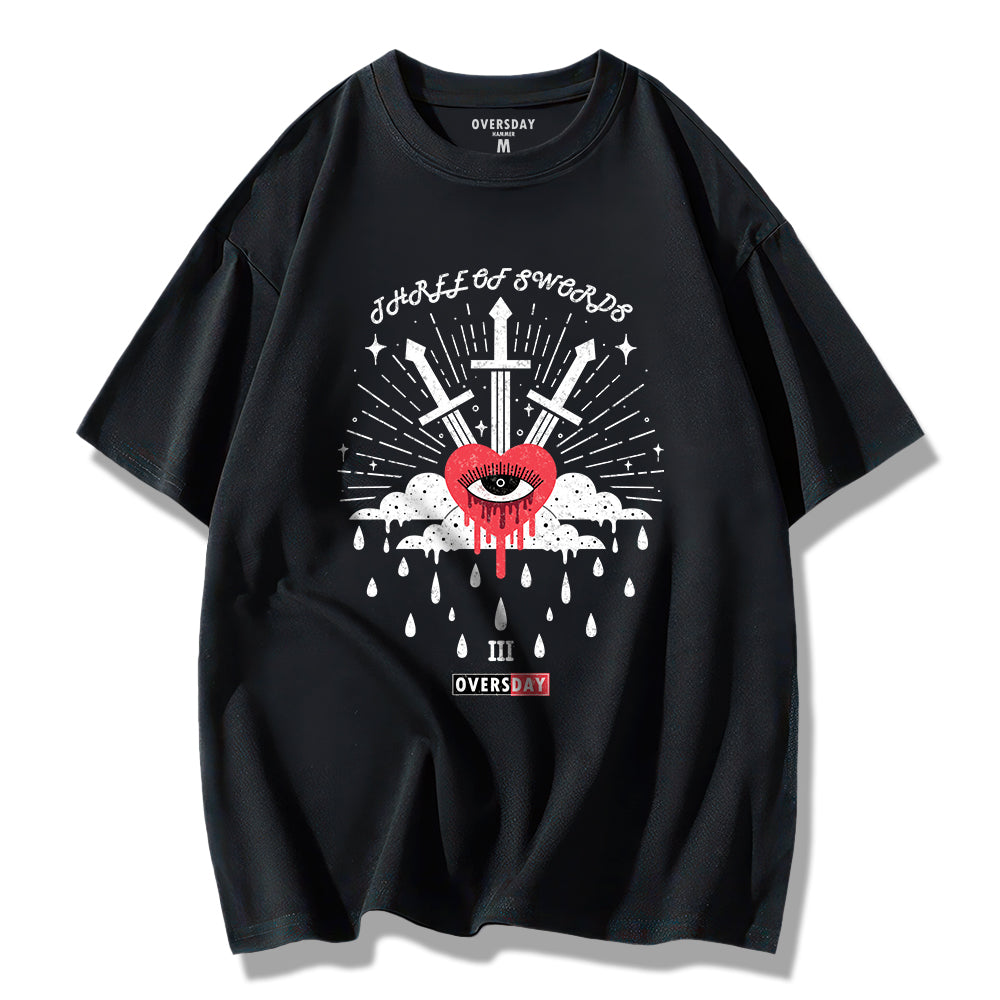 Three of Swords / Loose Tee