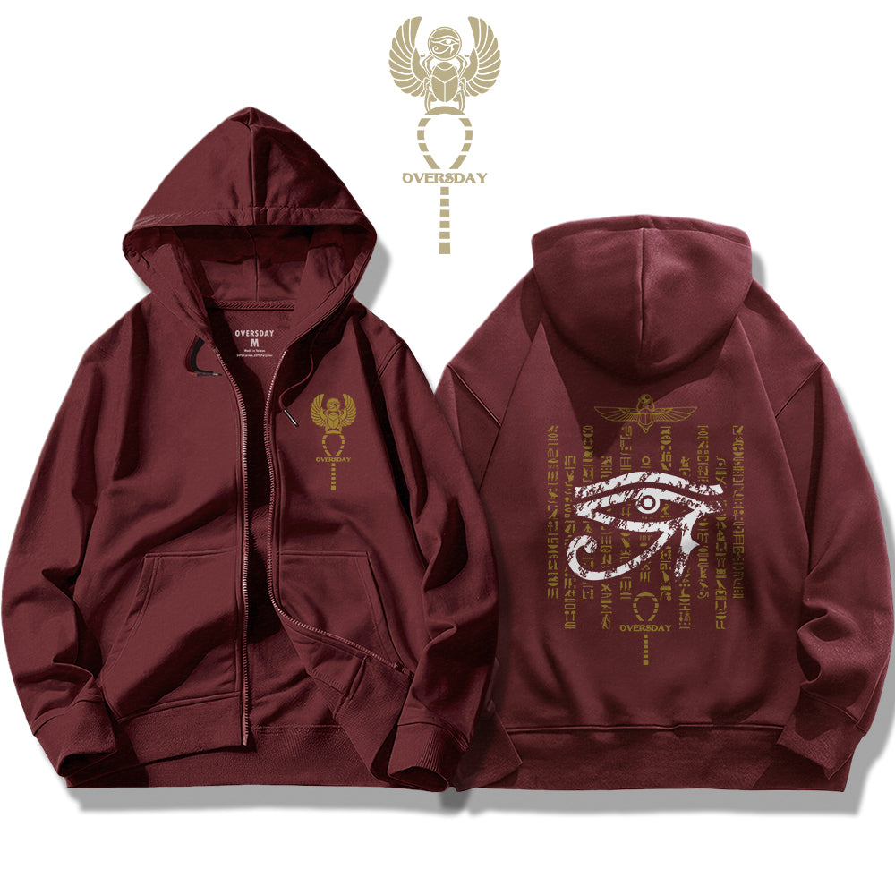 Eye of Horus / Zip Up Hoodie