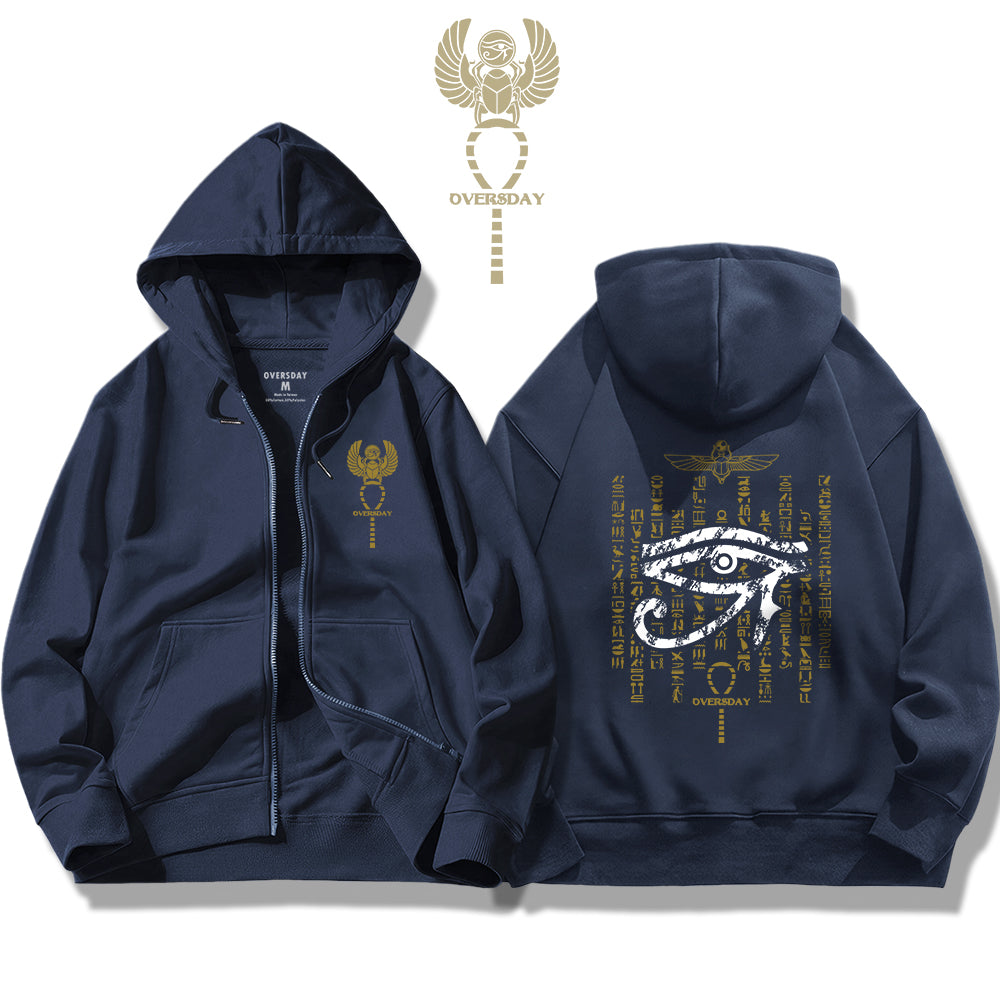 Eye of Horus / Zip Up Hoodie