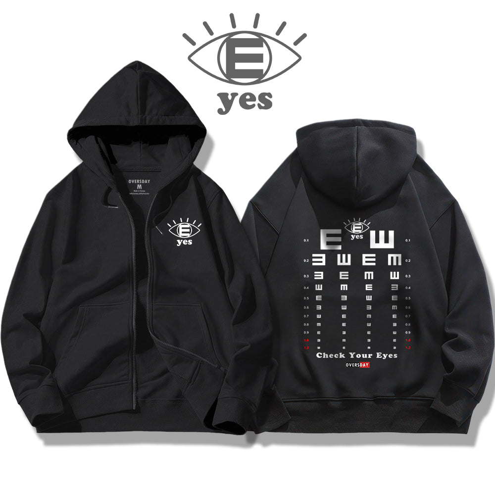 Check Your Eyes / Zip Up Hoodie