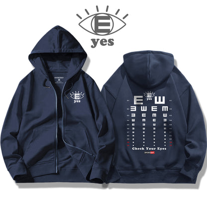 Check Your Eyes / Zip Up Hoodie