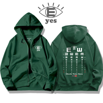 Check Your Eyes / Zip Up Hoodie