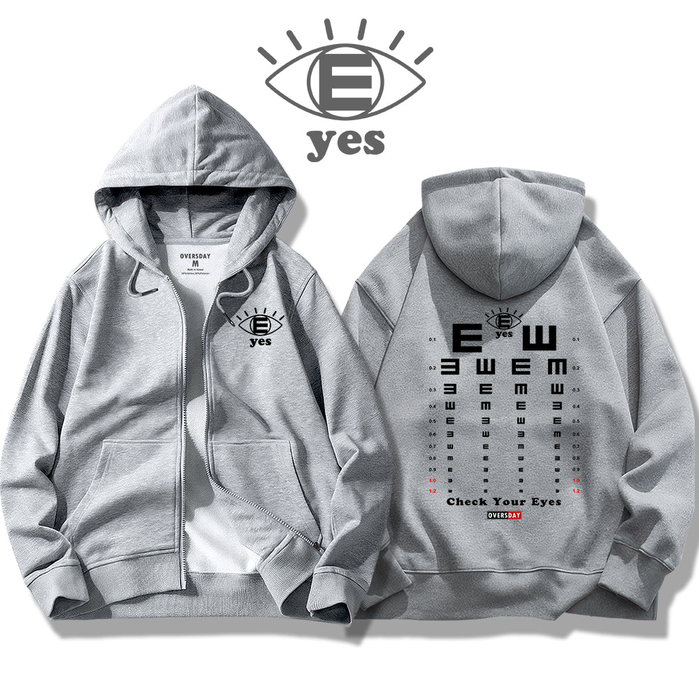 Check Your Eyes / Zip Up Hoodie