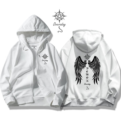 Wing of Demon / Zip Up Hoodie