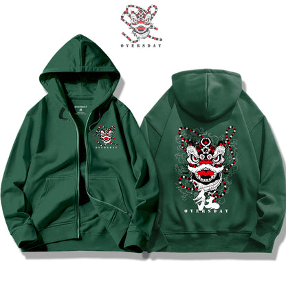 Arrogant Lion Dance / Zip Up Hoodie