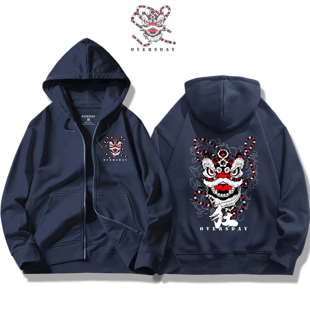 Arrogant Lion Dance / Zip Up Hoodie