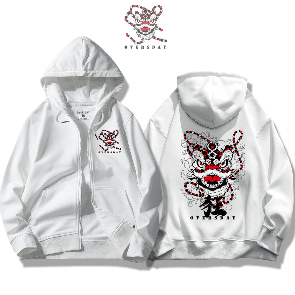 Arrogant Lion Dance / Zip Up Hoodie