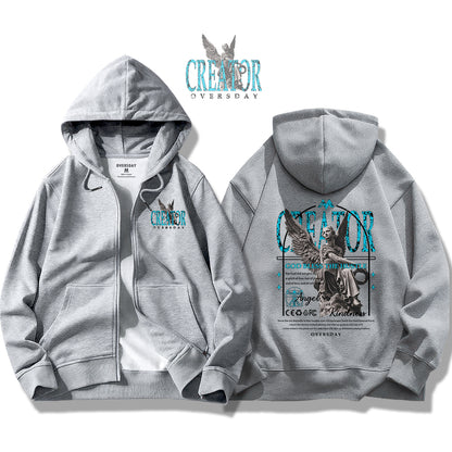 Creator Angel / Zip Up Hoodie