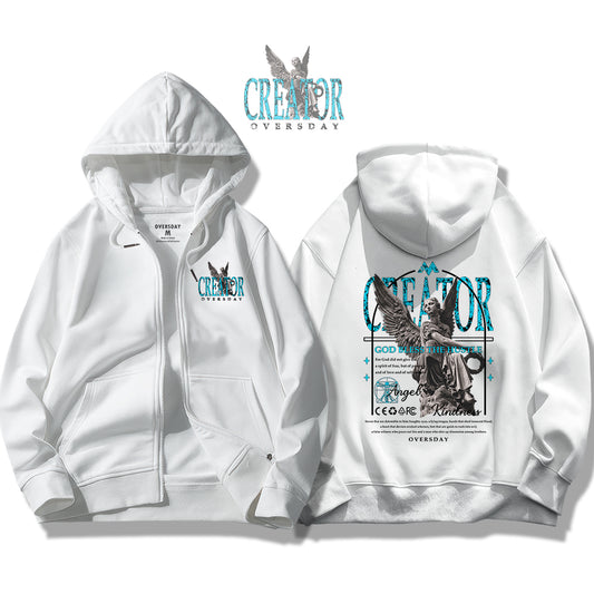 Creator Angel / Zip Up Hoodie