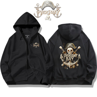 Pirate Bay / Zip Up Hoodie