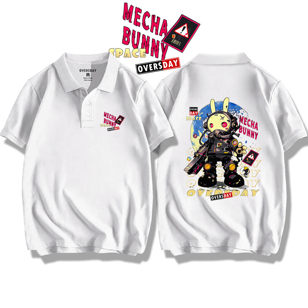 Mecha Space Bunny / Polo Shirt