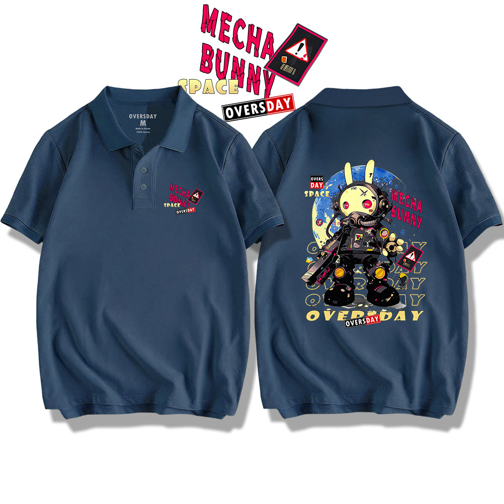 Mecha Space Bunny / Polo Shirt