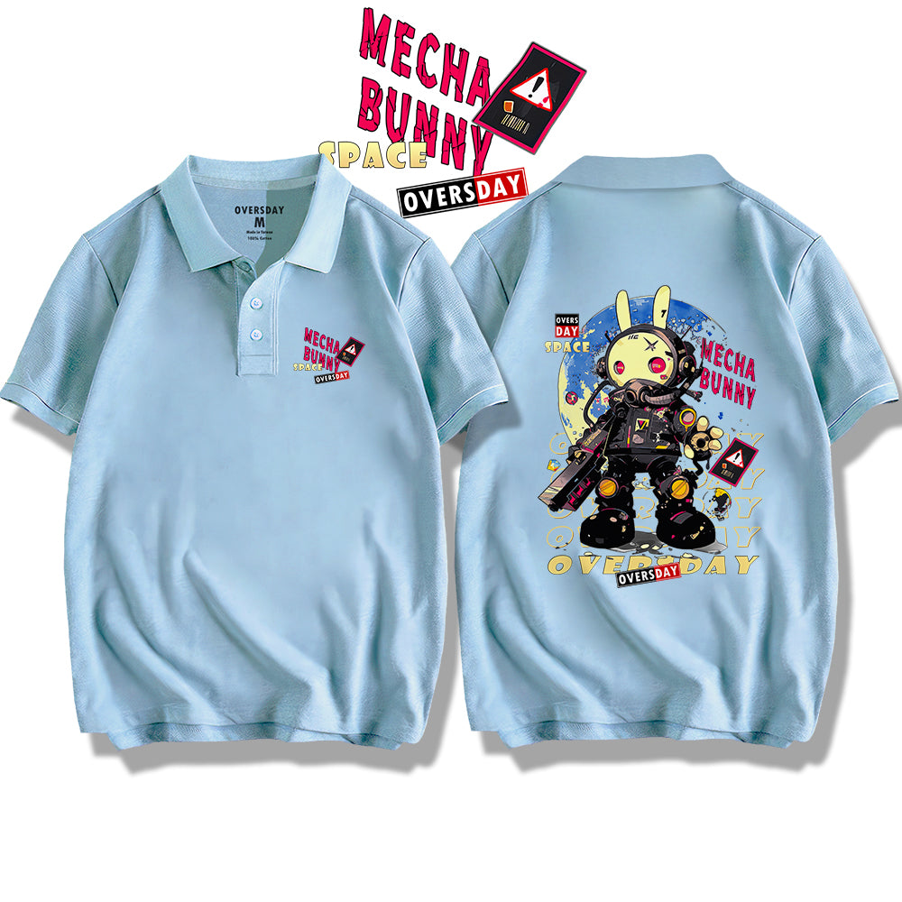 Mecha Space Bunny / Polo Shirt