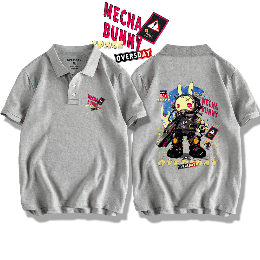 Mecha Space Bunny / Polo Shirt