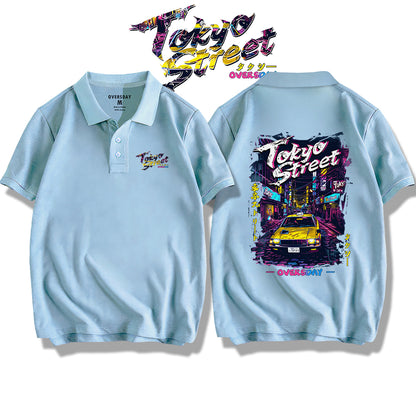 Tokyo Street Taxi / Polo Shirt