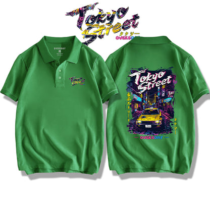 Tokyo Street Taxi / Polo Shirt