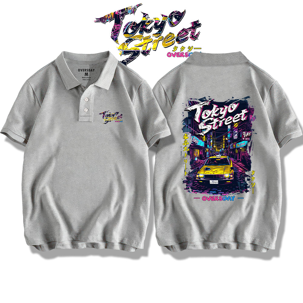 Tokyo Street Taxi / Polo Shirt