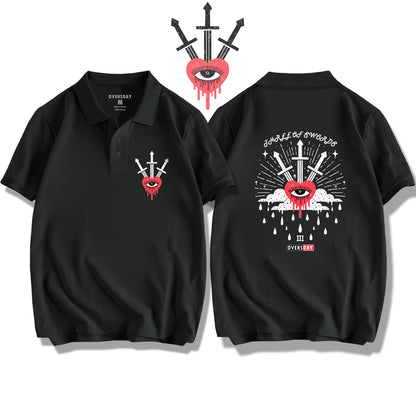 Three of Swords / Polo Shirt