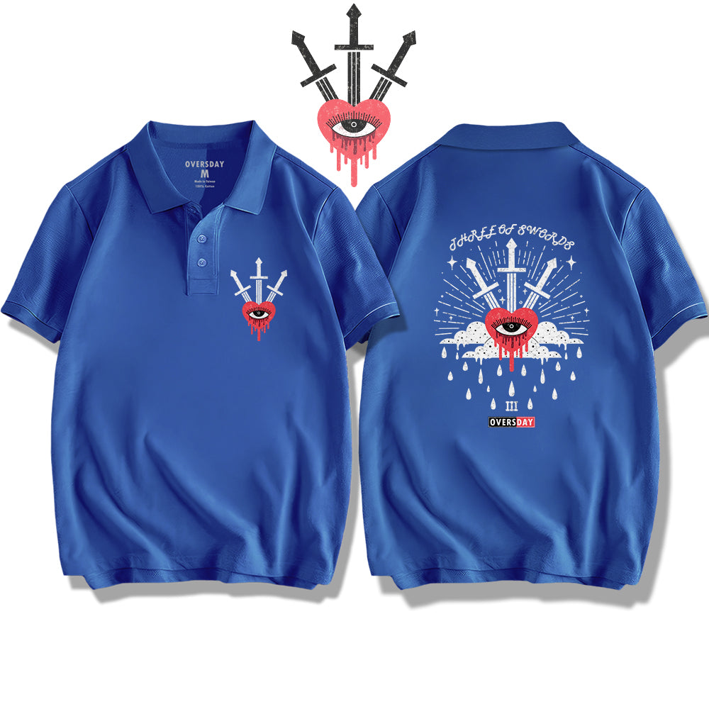 Three of Swords / Polo Shirt