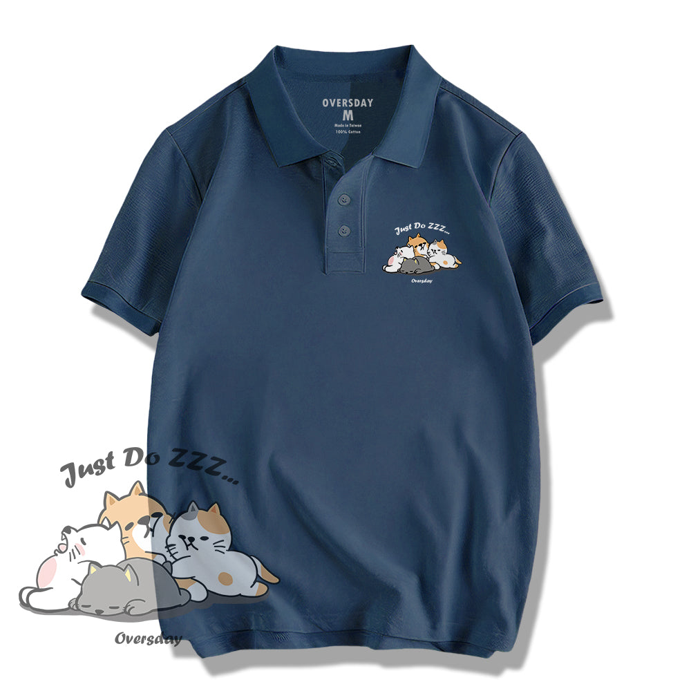 Sleeping Cats / Polo Shirt