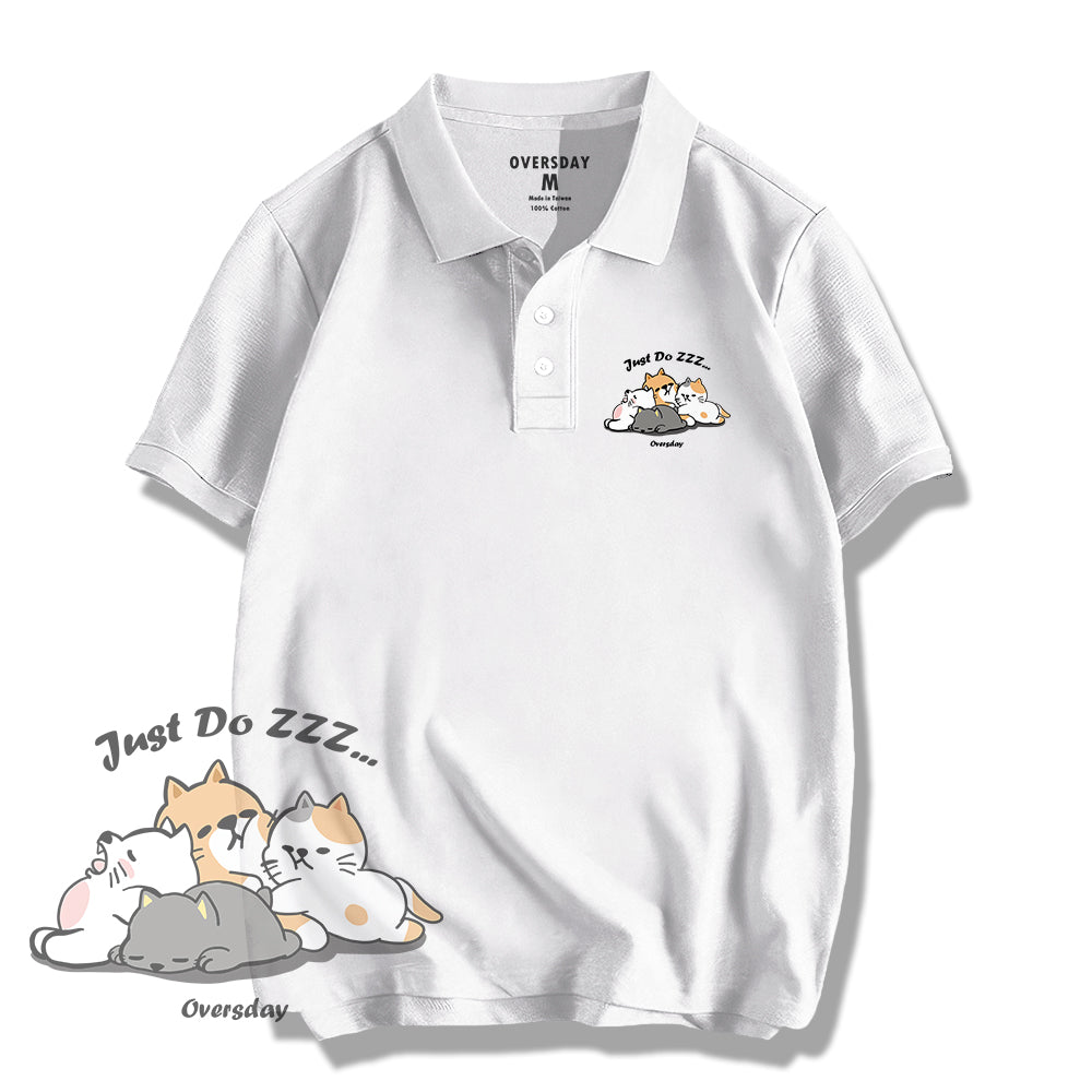 Sleeping Cats / Polo Shirt