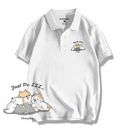 Sleeping Cats / Polo Shirt