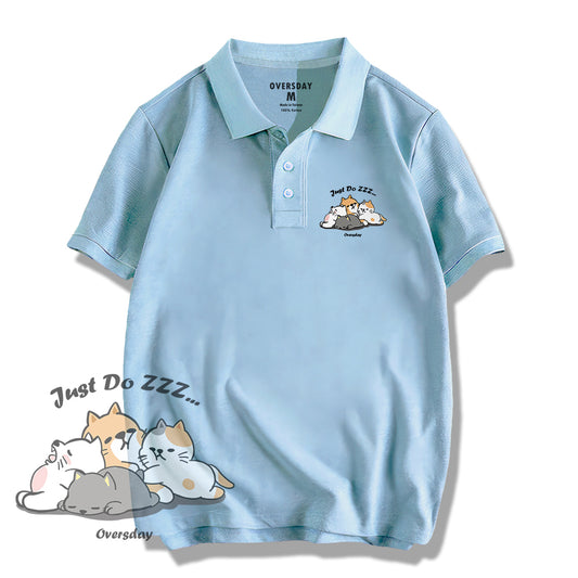 Sleeping Cats / Polo Shirt