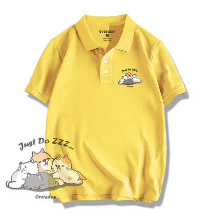 Sleeping Cats / Polo Shirt